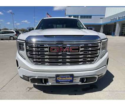 2023 GMC Sierra 1500 4WD Crew Cab Short Box Denali is a White 2023 GMC Sierra 1500 Truck in Grand Island NE