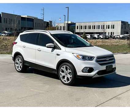 2019 Ford Escape Titanium is a Silver, White 2019 Ford Escape Titanium SUV in Omaha NE