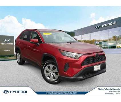 2020 Toyota RAV4 LE is a Red 2020 Toyota RAV4 LE SUV in Watertown CT