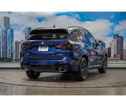 2024 BMW X3 xDrive30i is a Blue 2024 BMW X3 xDrive30i SUV in Lake Bluff IL