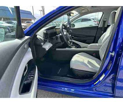 2023 Hyundai Elantra Hybrid Limited is a Blue 2023 Hyundai Elantra Hybrid in Marion OH
