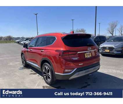 2020 Hyundai Santa Fe SEL 2.0T is a Orange 2020 Hyundai Santa Fe SE SUV in Council Bluffs IA