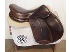 18" Voltaire Palm Beach Saddle - Full Buffalo - 2013 - 4AA Flaps - 4.75" dot to