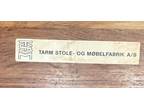 Vintage MCM Tarm Stole Mobelfabrik Danish Solid Teak Coffee Table