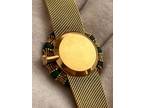 Rare Chopard Malachite Watch 18k Gold