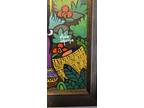 Ada Colorina Signed Framed Oil On Canvas 1993 Vibrant Folk Art Mexico