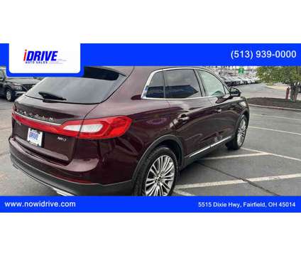 2018 Lincoln MKX for sale is a Red 2018 Lincoln MKX Car for Sale in Fairfield OH