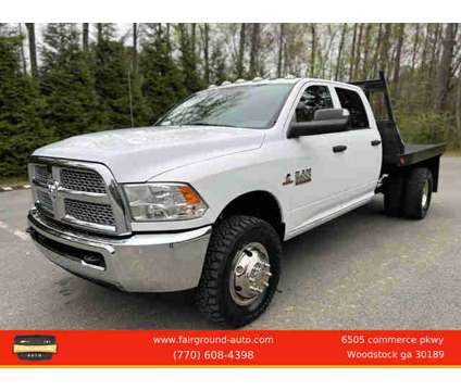 2015 Ram 3500 Crew Cab for sale is a White 2015 RAM 3500 Model Car for Sale in Woodstock GA