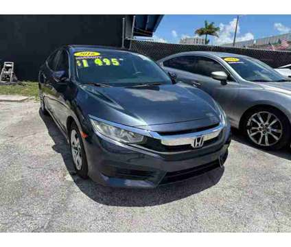 2016 Honda Civic for sale is a Grey 2016 Honda Civic Car for Sale in Miami FL