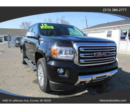 2016 GMC Canyon Crew Cab for sale is a Black 2016 GMC Canyon Car for Sale in Ecorse MI