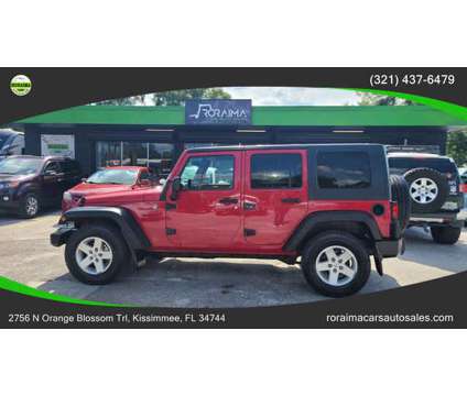 2008 Jeep Wrangler for sale is a Red 2008 Jeep Wrangler Car for Sale in Kissimmee FL