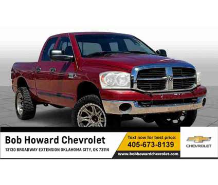 2007UsedDodgeUsedRam 2500Used4WD Quad Cab 140.5 is a Red 2007 Dodge Ram 2500 Car for Sale in Oklahoma City OK