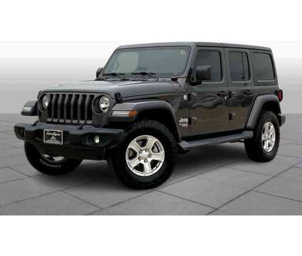 2018UsedJeepUsedWrangler UnlimitedUsed4x4 is a Grey 2018 Jeep Wrangler Unlimited Car for Sale in Houston TX
