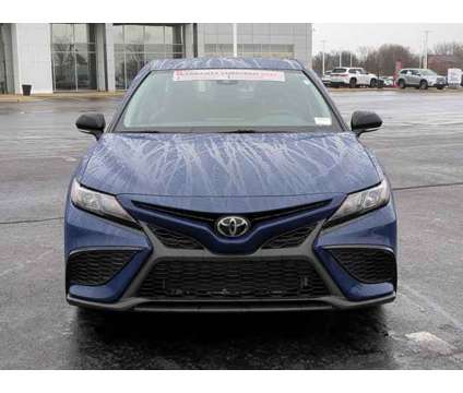 2023 Toyota Camry SE Nightshade is a Blue 2023 Toyota Camry SE Sedan in Naperville IL