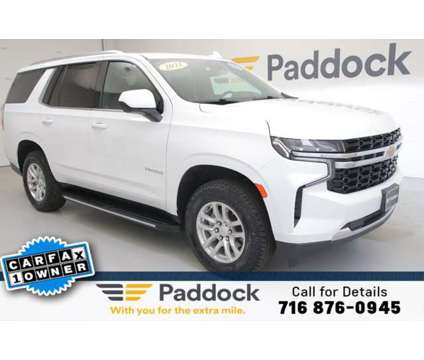2021 Chevrolet Tahoe LS is a White 2021 Chevrolet Tahoe LS Car for Sale in Buffalo NY