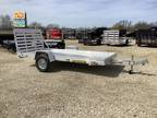 2024 Aluma 6812H-S-TG 12' Aluminum Utility Trailer