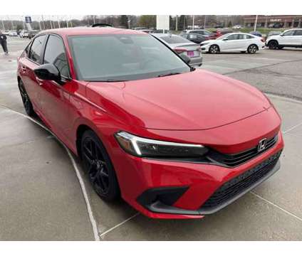 2023 Honda Civic Sedan Sport is a Red 2023 Honda Civic Sedan in Omaha NE