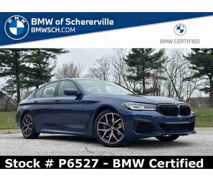 2021 BMW 5 Series 540i xDrive is a Blue 2021 BMW 5-Series Car for Sale in Schererville IN