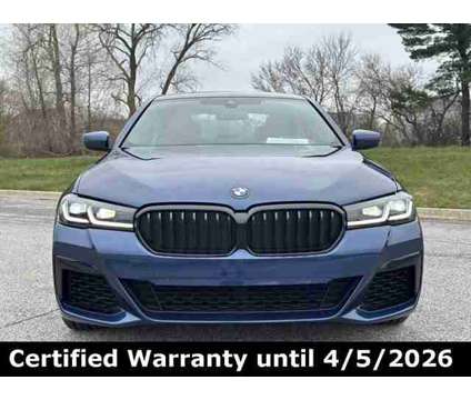 2021 BMW 5 Series 540i xDrive is a Blue 2021 BMW 5-Series Car for Sale in Schererville IN