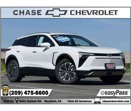 2024 Chevrolet Blazer EV eAWD LT is a White 2024 Chevrolet Blazer 4dr Car for Sale in Stockton CA