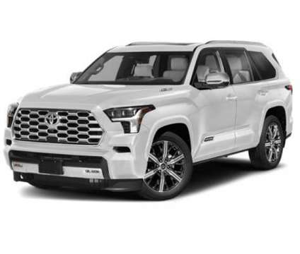 2024 Toyota Sequoia Capstone is a White 2024 Toyota Sequoia Car for Sale in Manchester CT