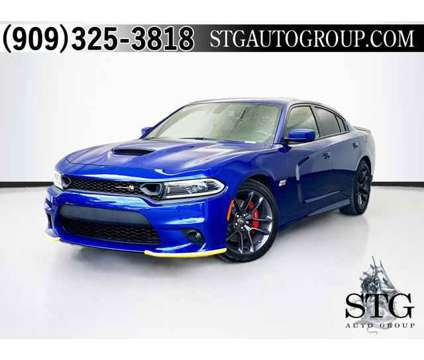 2022 Dodge Charger R/T Scat Pack is a Blue 2022 Dodge Charger R/T Sedan in Montclair CA
