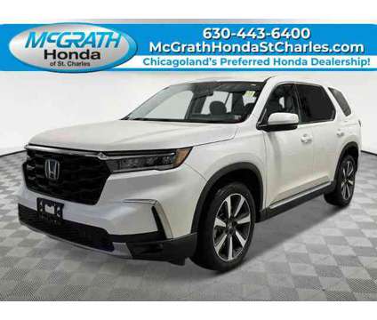 2025 Honda Pilot Touring W/FUNCTION PKG is a Silver, White 2025 Honda Pilot Touring Car for Sale in Saint Charles IL