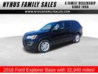 2016 Ford Explorer Black, 33K miles