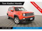 2016 Jeep Renegade Red, 59K miles