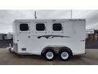 2024 Trails West 3 Horse Bumper Pull Trailer 3 horses