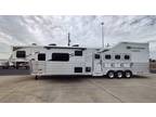 2024 Lakota Trailers Big Horn 4 Horse Side Load Gooseneck Trailer with 4 horses