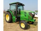 2014 John Deere 6105R tractor
