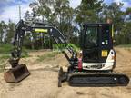 2014 Eurocomach Es57zt Mini Excavator