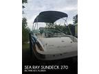 2006 Sea Ray Sundeck 270 Boat for Sale