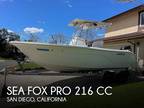 2009 Sea Fox PRO 216 CC Boat for Sale