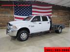 2018 Ram 3500 FLATBED 4x4 Dually 6.4L Hemi Gas Financing White - Searcy,AR