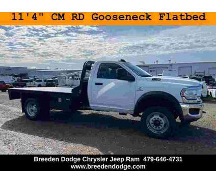 2024 Ram 5500HD Tradesman is a White 2024 Tradesman Truck in Fort Smith AR