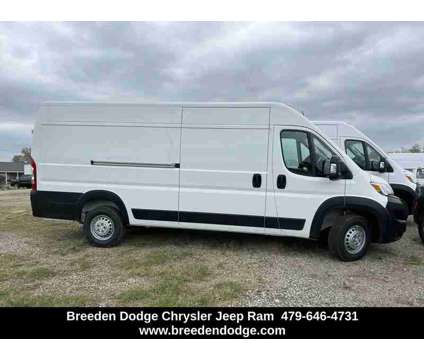 2024 Ram ProMaster 3500 High Roof is a White 2024 RAM ProMaster 3500 High Roof Van in Fort Smith AR