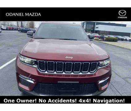 2023 Jeep Grand Cherokee Limited is a Red 2023 Jeep grand cherokee Limited SUV in Fort Wayne IN