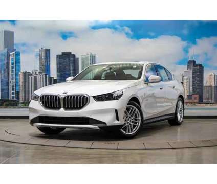 2024 BMW 5 Series i xDrive is a White 2024 BMW 5-Series Sedan in Lake Bluff IL