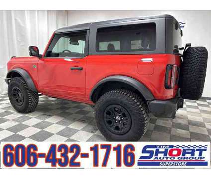 2023 Ford Bronco Wildtrak is a Red 2023 Ford Bronco SUV in Pikeville KY
