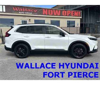 2023 Honda CR-V Hybrid Sport is a Silver, White 2023 Honda CR-V Hybrid in Fort Pierce FL