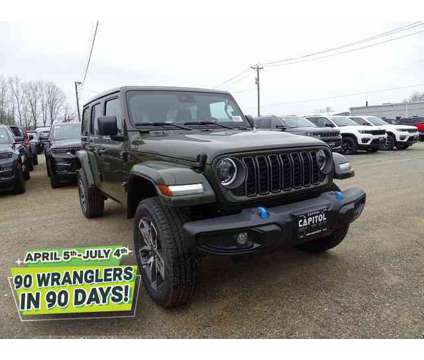 2024 Jeep Wrangler Sport S 4xe is a Green 2024 Jeep Wrangler Sport SUV in Willimantic CT