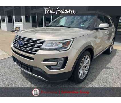 2017 Ford Explorer Limited is a Gold, White 2017 Ford Explorer Limited SUV in Greer SC