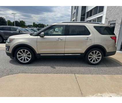 2017 Ford Explorer Limited is a Gold, White 2017 Ford Explorer Limited SUV in Greer SC