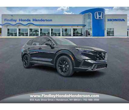 2024 Honda CR-V Hybrid Sport-L is a Black 2024 Honda CR-V Hybrid in Henderson NV