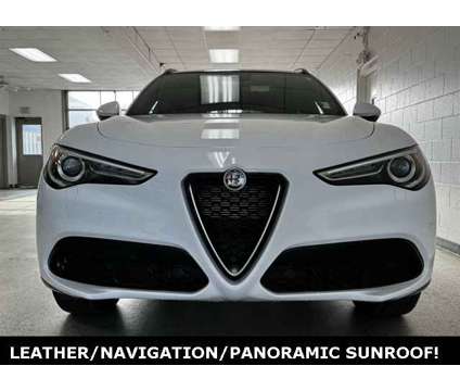 2023 Alfa Romeo Stelvio Ti AWD! is a White 2023 Alfa Romeo Stelvio Ti SUV in Greer SC