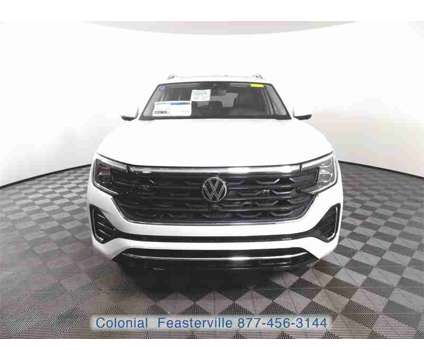 2024 Volkswagen Atlas 2.0T SEL Premium R-Line is a White 2024 Volkswagen Atlas 2.0T SEL SUV in Feasterville Trevose PA