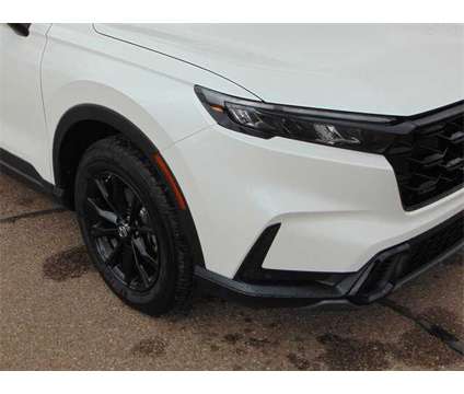 2024 Honda CR-V Hybrid Sport-L is a Silver, White 2024 Honda CR-V Hybrid in Santa Fe NM