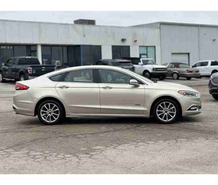 2017 Ford Fusion Energi SE Luxury is a Gold, White 2017 Ford Fusion Energi SE Luxury Sedan in Manteno IL